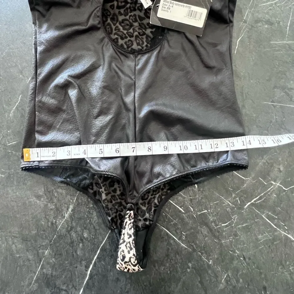 Jolidon leopard print sexy bodysuit - Picture 8 of 10